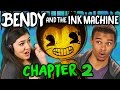 DISNEY HORROR IS BACK! | Bendy and the Ink Machine: Chapter 2 (Teens React: Gaming)