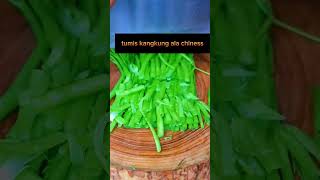 tumis kangkung ala chiness foodviral trendingshortvideo trendingshortsviralvideo menusederhana