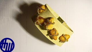 :      (14). A leather bracelet Bracciale in pelle