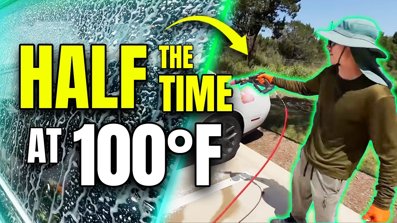 Complete Auto Detailing in Half the Time (100 Degree Heat) - Wilson Auto Detailing Thumbnail Test