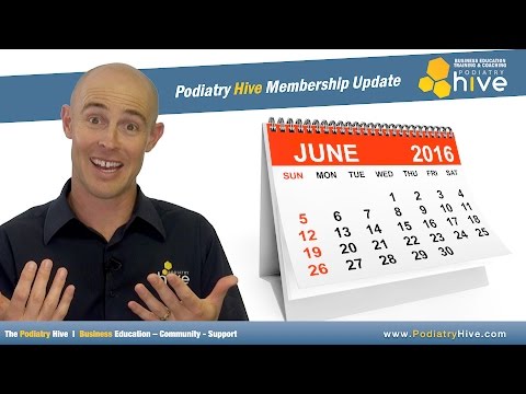 Podiatry Hive Membership Update - June