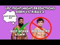UFC Vegas 101: Predictions and Breakdown Mackenzie Dern vs Amanda Ribas 2