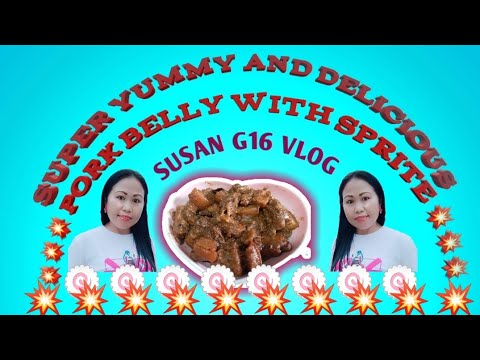 Supper yummy and Delicious Pork Belly with sprite recipe #susan g16 ...