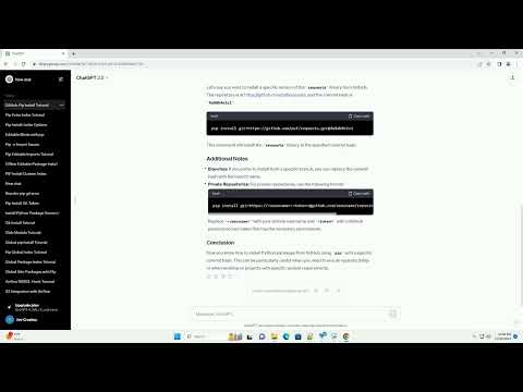 pip install from
