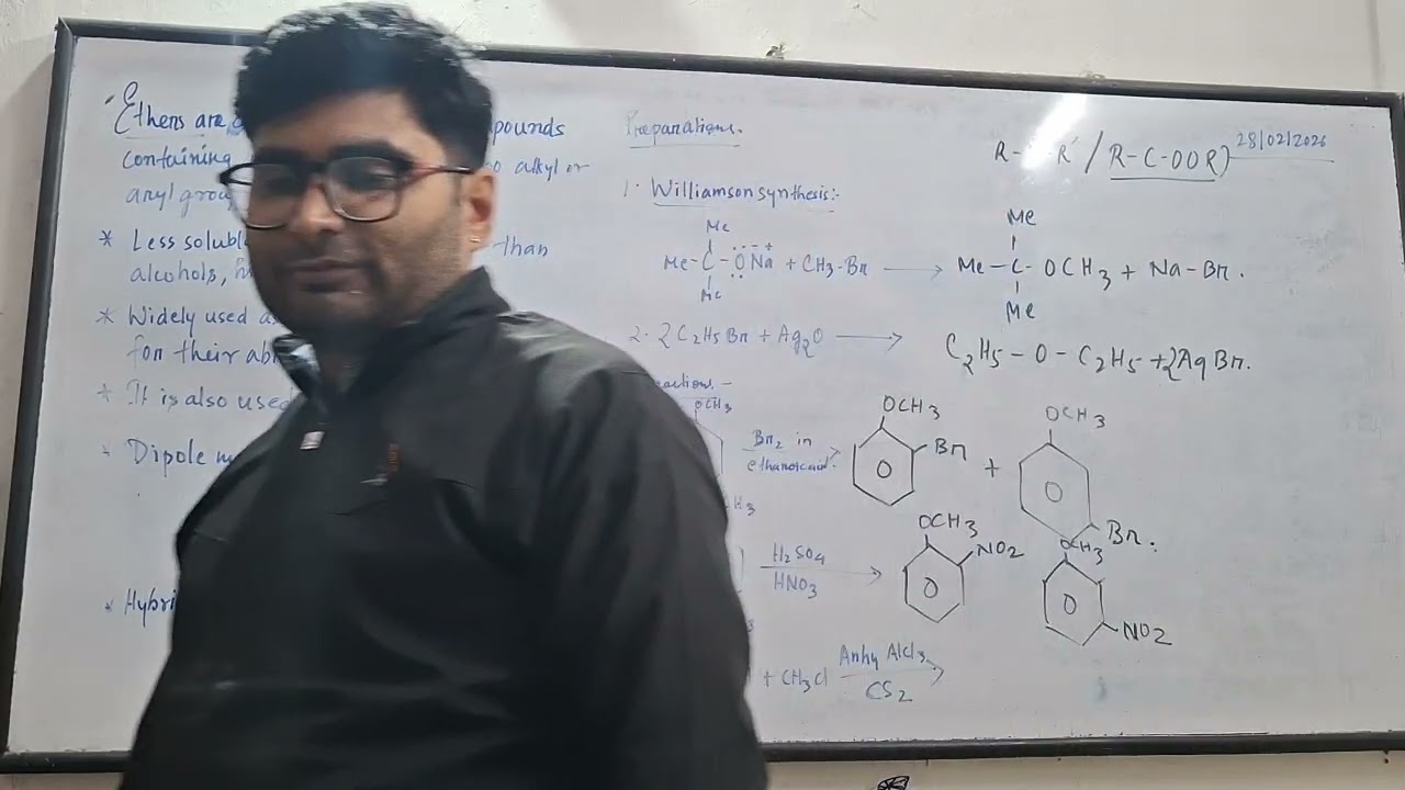 Ethers Class - 12 #neet #jee #chemistry #trending #shorts 