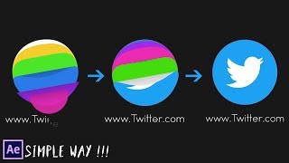 Simple Logo Animation in After Effects - After Effects Tutorial - Simple Way !!