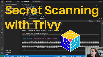 Secret Scanning with Trivy -- Container Images, Filesystems, IaC