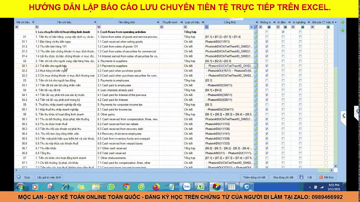 File excel hướng dẫn chi tiết lưu chuyển tiền tệ năm 2024