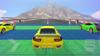 EXTREME RACE CAR GAMES DRIVE ON THE RAMPS PART 3 screenshot 3