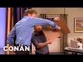 Steven Ho's Amazing Groin-Puncturing Sharpie - CONAN on TBS
