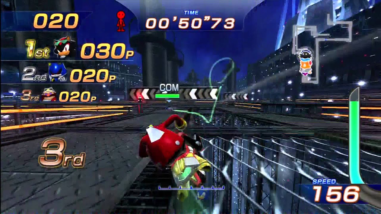 Sonic Free Riders: Final Factory (Damage Survival / Expert) [1080 HD]