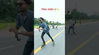 India gate 🥰Crazy public reaction 🤯#viral #skating #skater #trending #masti