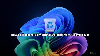 How to Restore Files Deleted from Recycle Bin screenshot 3