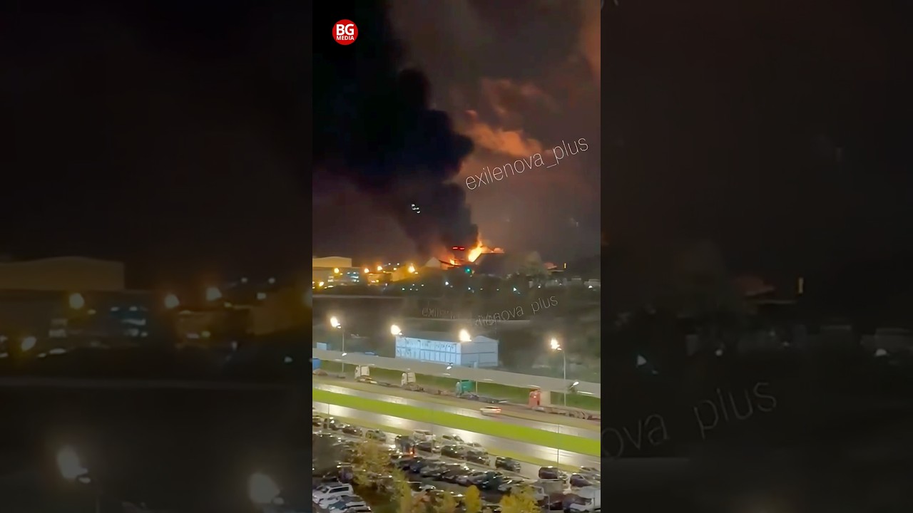 Самый масштабный налет дронов разрушил склады, терминалы и оставил Петербург без света