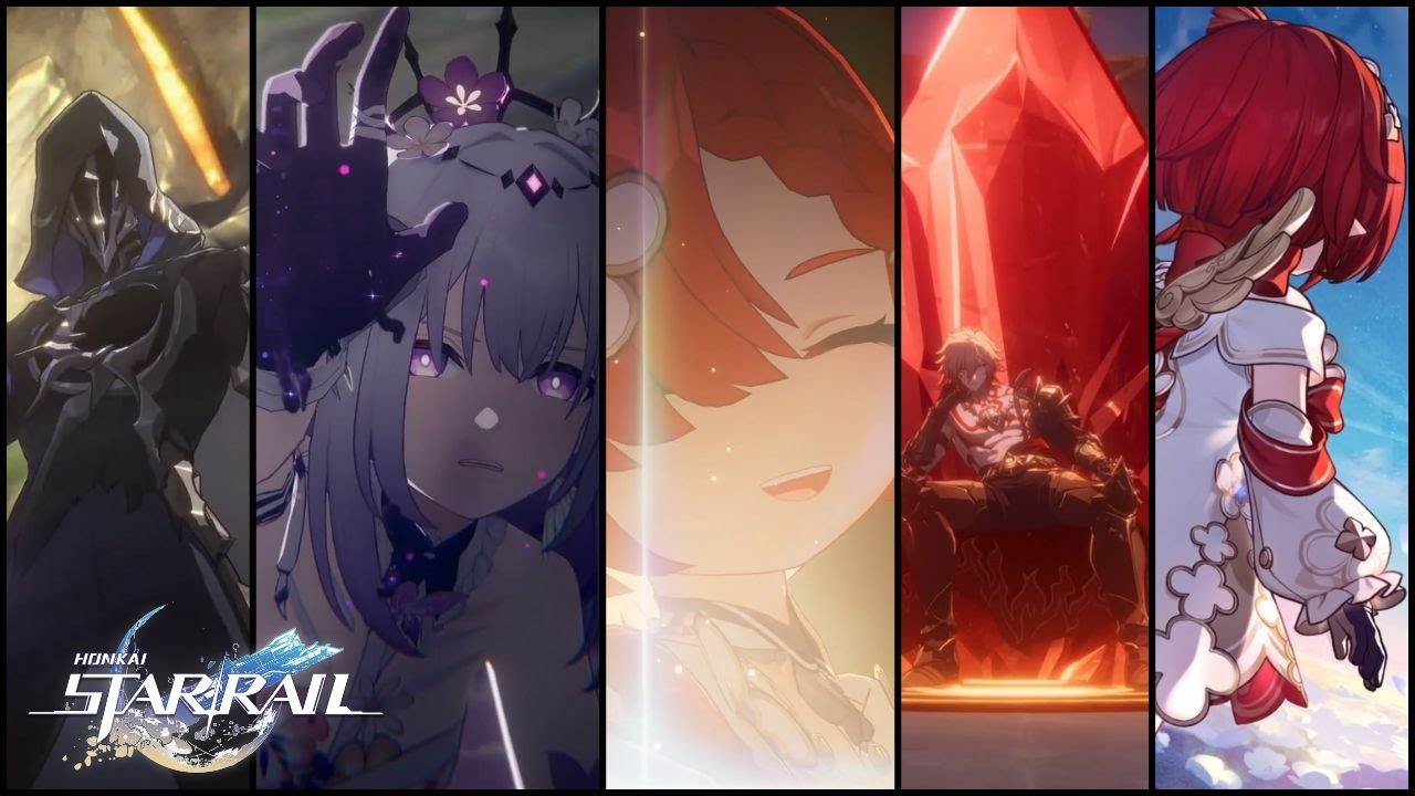 All cutscenes from the HSR 3.1 Trailblaze Mission - Light Slips the Gate, Shadow Greets the Throne