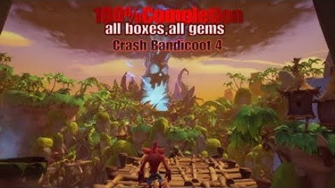 Snow way out Hidden gem, all boxes all gems N.Verted Crash Bandicoot 4