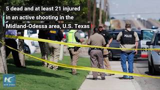 5 dead, shooter killed in U.S. Texas