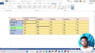 Famous part-13 | table design | insert tab | table layout | learning layer | deepak gupta Net Worth