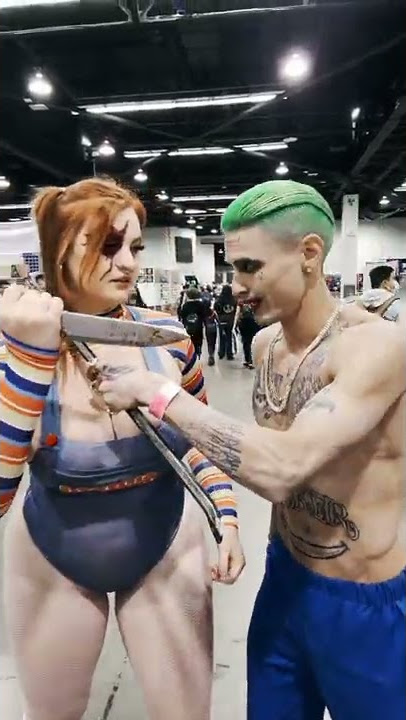 Joker meets Chucky at Wondercon 2022