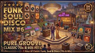 🕺 FUNK SOUL DISCO Mix #6 - Pure Groove | 1 Hour of Classic Funk, Soul & Disco (70s & 80s)