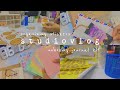 STUDIOVLOG EP. 23 :: organizing my shop stickers | unboxing journal kit ☀️ sheng (philippines)