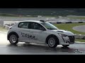 Julian wagner  test  corsa rally 4   peugeot 208 rally 4