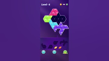 Block!Triangle puzzle:Tangram⬅️Level 6 Advanced