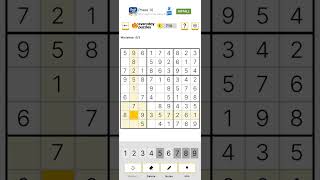 daily sudoku for 5/17/24 #puzzle #daily #sudoku