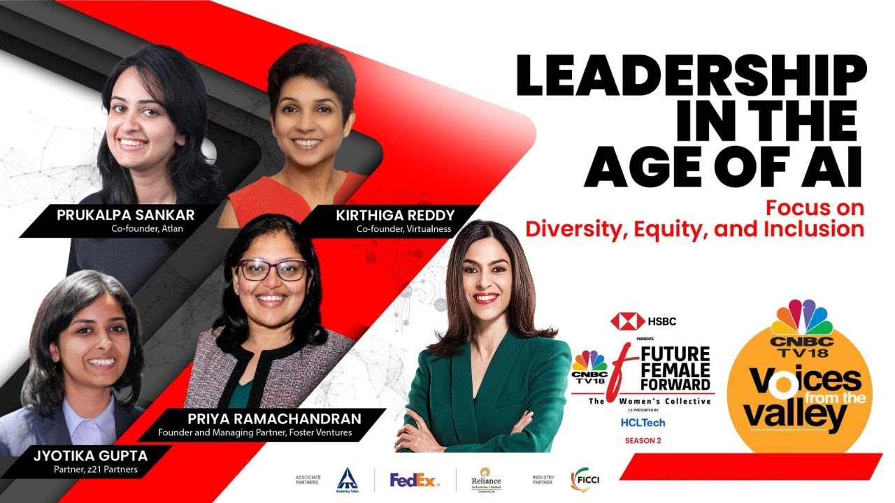 Kirthiga Reddy Empowering Women Leaders in AI: Atlan's Prukalpa Sankar, Virtualness ...