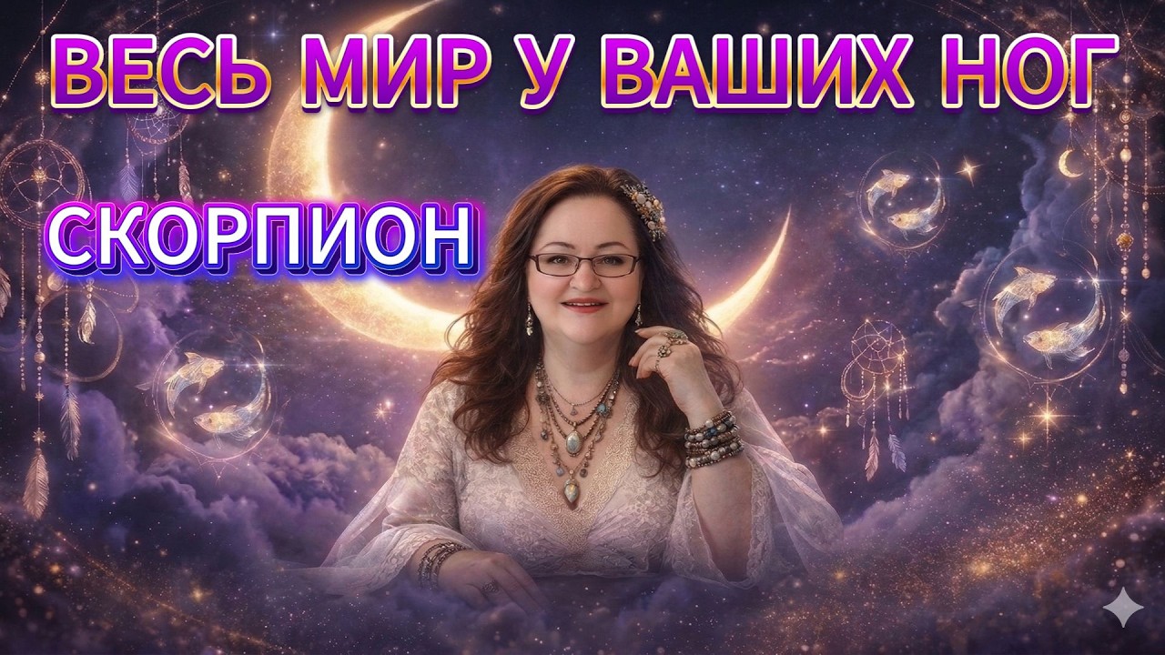 Скорпион Новолуние 19.3.2026: Операция Легкость и Магнетизм радости