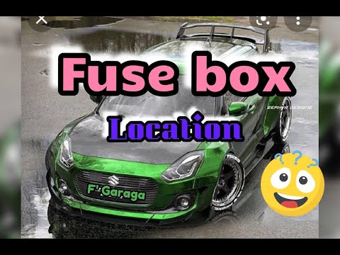 Suzuki Swift fuse box location - YouTube 93 suzuki swift fuse box 