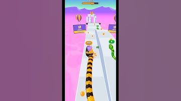 Snake Run Race 99% win 😍 snakegameplaySnake calas #sanke #shorts #gameplay