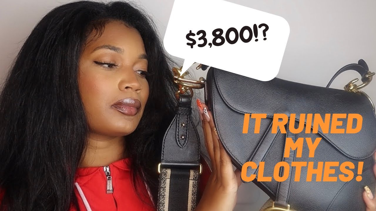 CHRISTIAN DIOR SADDLE BAG AND SHOULDER STRAP REVIEW *Watch before