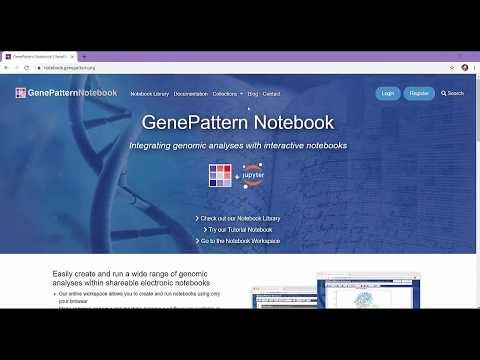 GenePattern Notebook 2020 Update