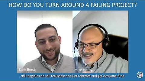 How do you turn around a failing project? - Project Management