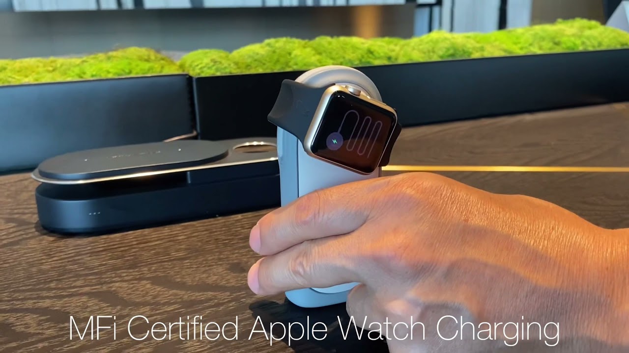 RORRY Cargador portátil para Apple Watch, batería externa de carga rápida  de 10000 mAh con cable integrado, compatible con Apple Watch Series
