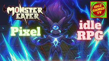 PIXEL GAME in MonsterEater (Idle RPG), beginner tips, guide, game review, android gameplay