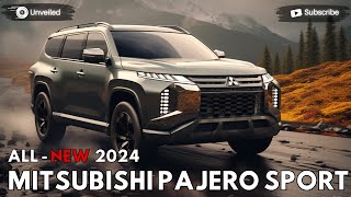 Представлен Mitsubishi Pajero Sport (MONTERO SPORT) 2024 года: новое поколение !!