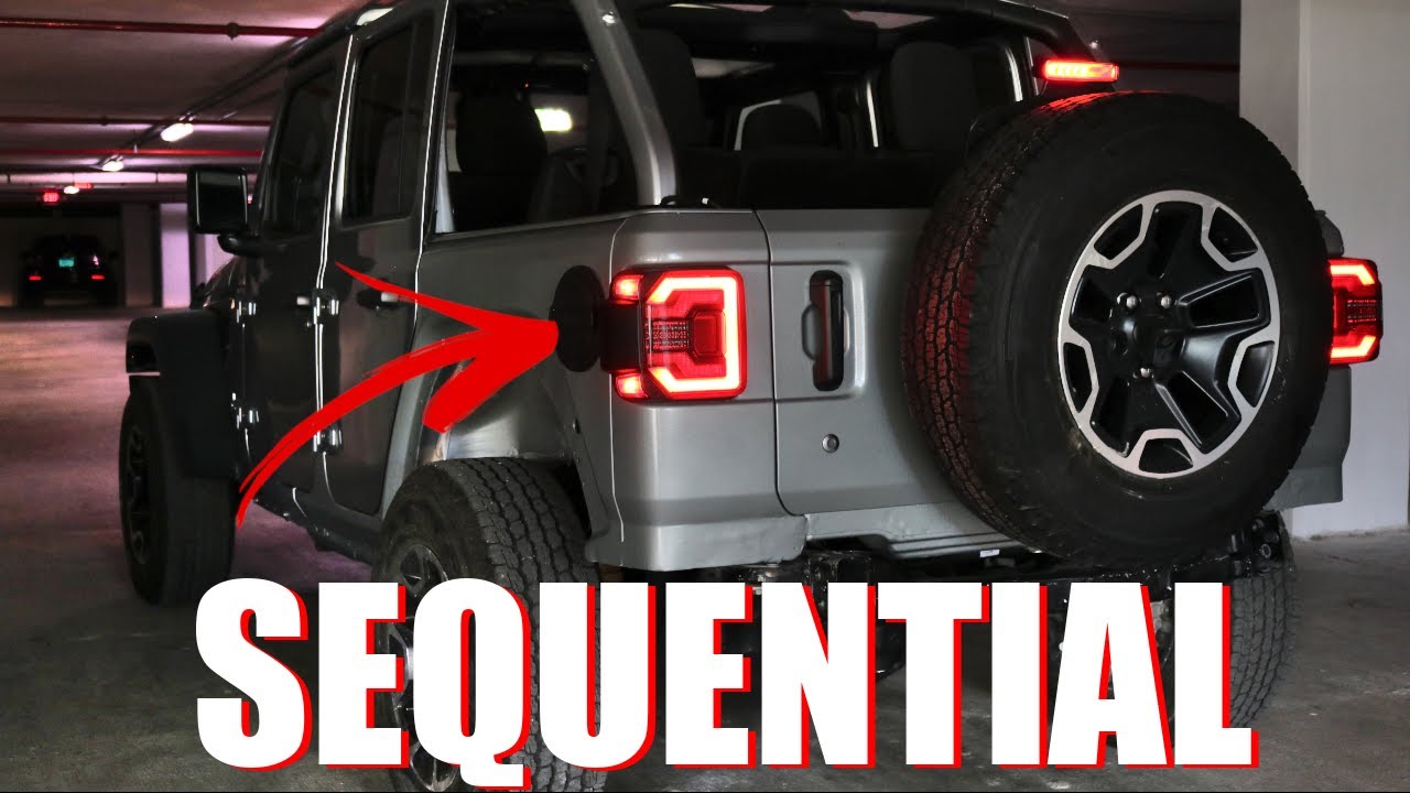 The Coolest Jeep JL LED Taillights! - YouTube