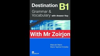 Destination B1. Unit6. Vocabulary & Pronunciation