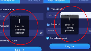 Tiranga App Login Problem | Error User does not exist & Wrong Password