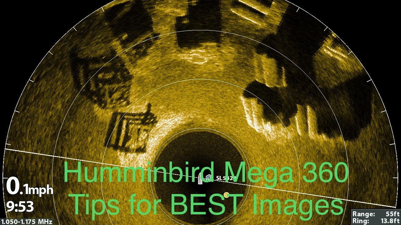 Humminbird Mega 360 Tips for BEST Images 