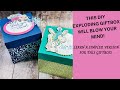 Simple DIY exploding gift box! (this is a simpler version of this box) #explodingbox