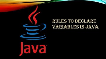 Java Basics | Rules to declare variables in java  #java #freecourse #programming