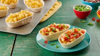 Mini Mac & Cheese Taco Bowls Recipe | Old El Paso screenshot 2