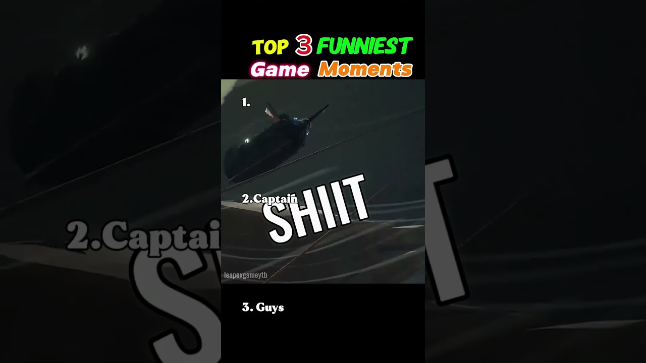 Top3 FUNNIEST GAME MOMENTS 