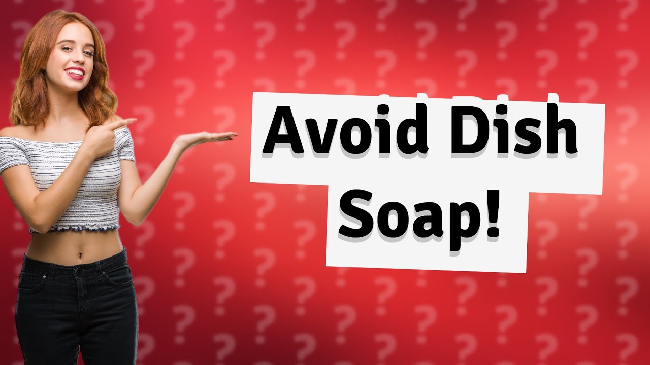 Can you use dish soap to clean pool filter? YouTube