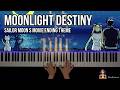 Moonlight Destiny 🌙 Emotional-Epic Piano Arrangement 🎹 Sailor Moon S Movie Ending Theme ❄