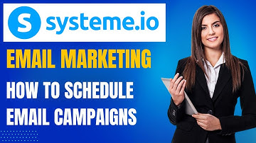 Systeme.io Email Marketing Tutorial: How to Schedule Your Email Campaign (Video 7)