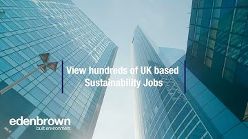 Sustainability Jobs | Eden Brown Built Environment